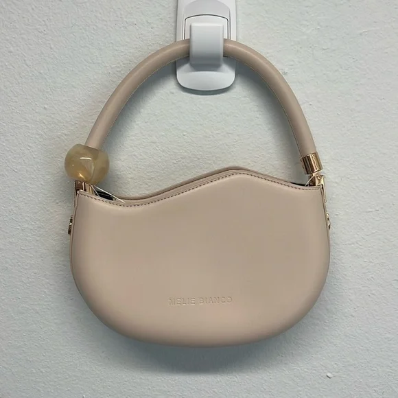 Melie Bianco Jennie Recycled Vegan Crossbody Bag | In Cream ✨ - Picture 1 of 10